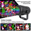 Projecteur laser Noël - motif flocons