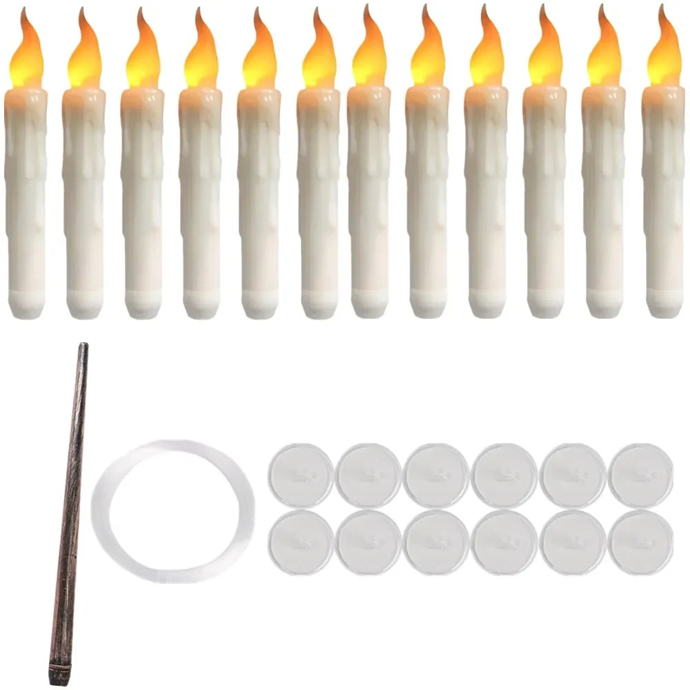 Pack Ambiance Hantée - bougies LED flottantes