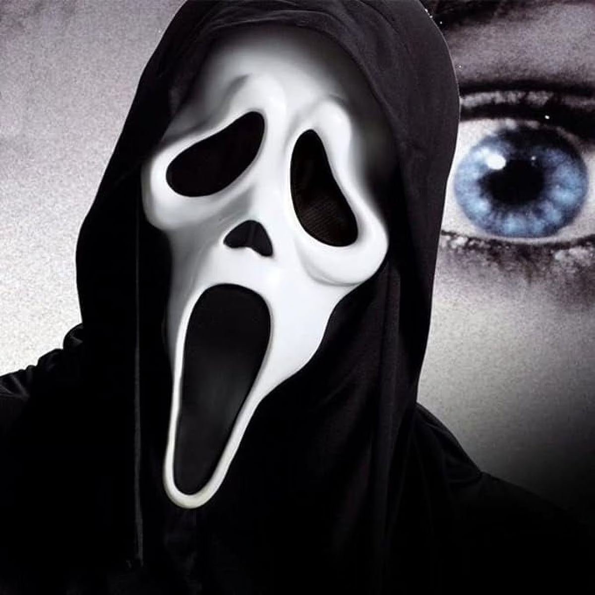 Masque crâne effrayant Halloween - vue principale