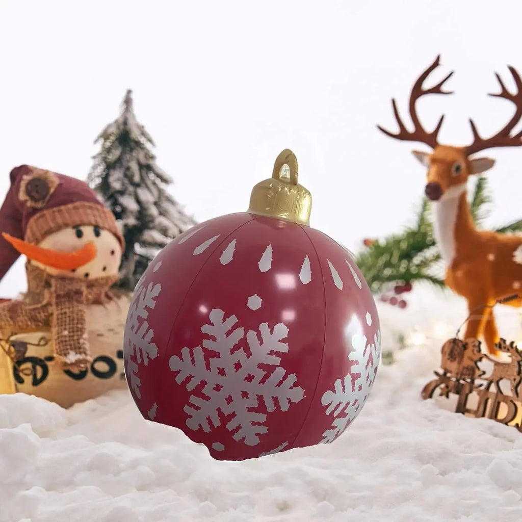 Boule de Noël gonflable - couleurs disponibles
