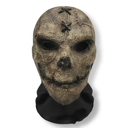 Ghost Face 3D Mask Halloween Cosplay Props Balaclava Full Face Elastic Mesh Breathable Skull Headcovers Halloween Horror Party