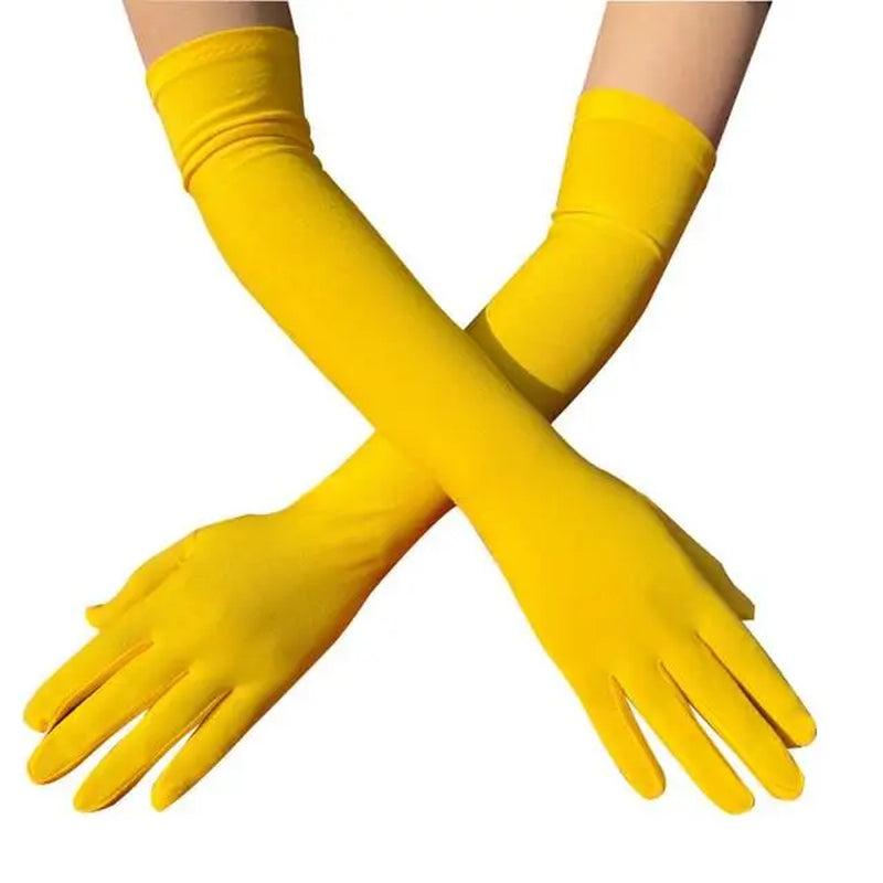 Cool Halloween Gloves Long Ghost Claw Dress up Gloves Fashion Black Long Nails Cosplay Halloween Funny Gloves