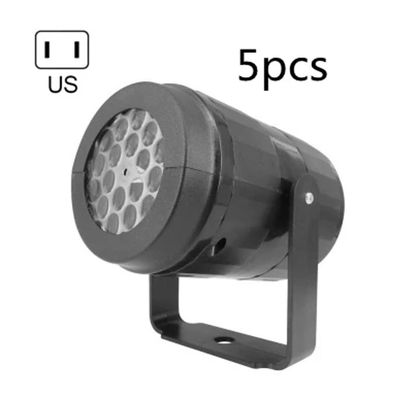 Projecteur laser Noël - effet sur toute la maison