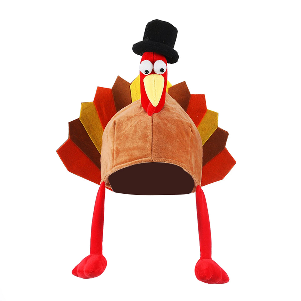 Funny Carnival Chicken Leg Hat Christmas Thanksgiving Decoration Turkey Hat Adult Carnival Hat Party Festive Cap