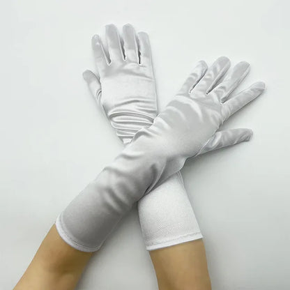 Cool Halloween Gloves Long Ghost Claw Dress up Gloves Fashion Black Long Nails Cosplay Halloween Funny Gloves