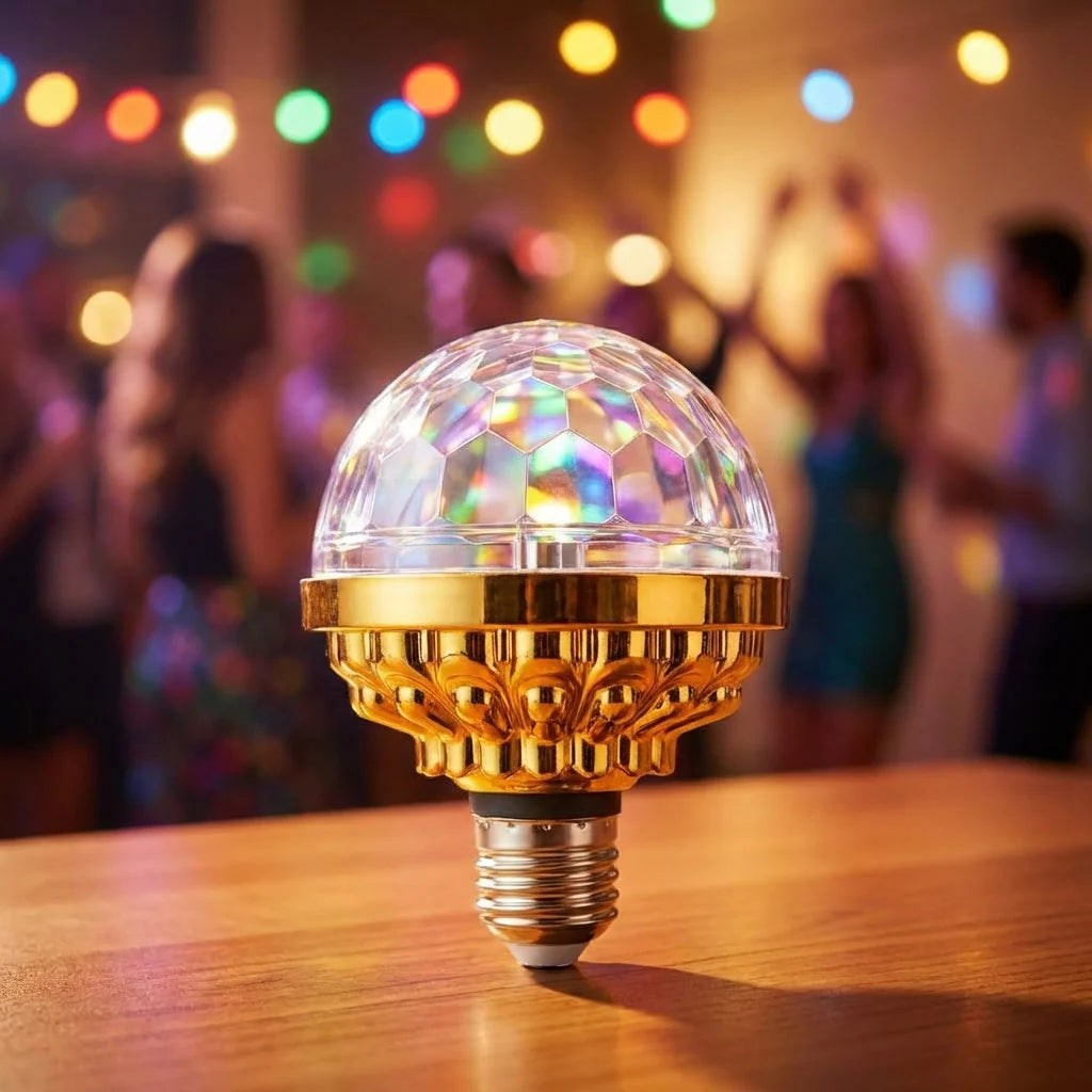 Ampoule disco rotative - vue principale