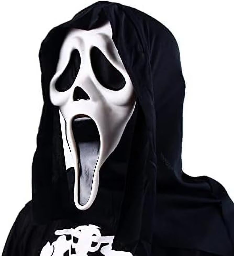 Masque crâne effrayant - détail matériau
