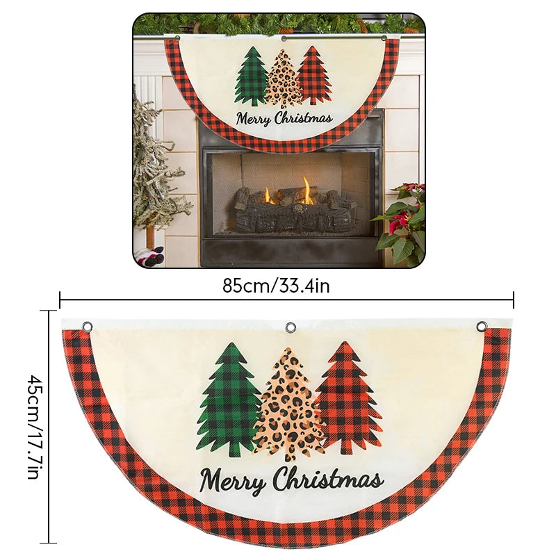 Merry Christmas Decorations Porch Banner Hanging Ornament New Year Sign for Home Front Door Wall Xmas Natal Noel 2022 Decor