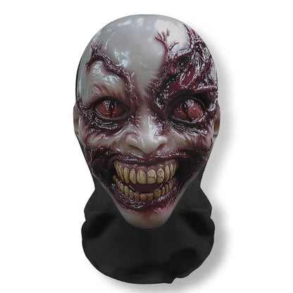 Ghost Face 3D Mask Halloween Cosplay Props Balaclava Full Face Elastic Mesh Breathable Skull Headcovers Halloween Horror Party