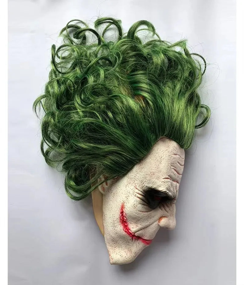 Masque de clown vilain - porté